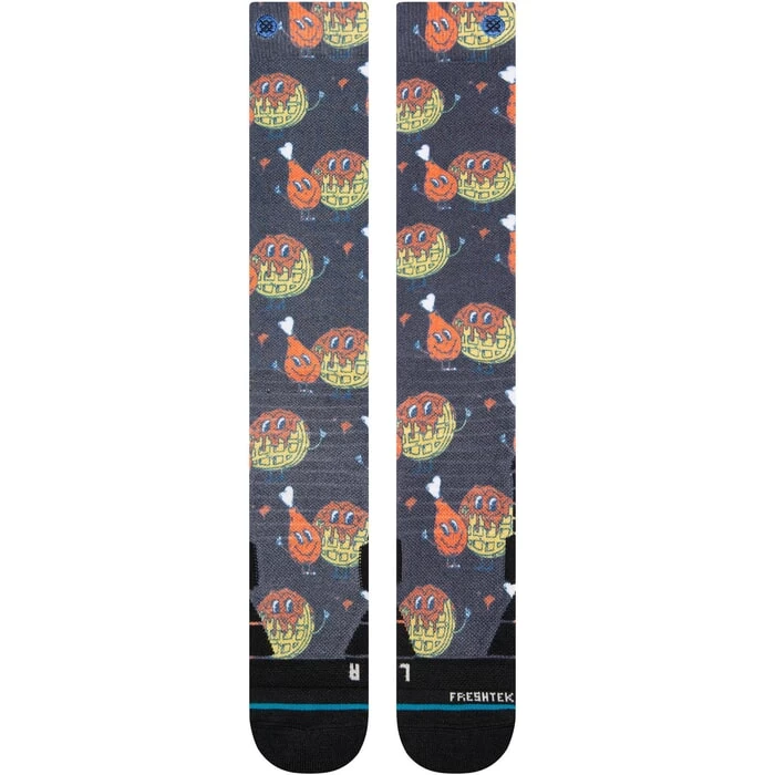 Stance Bock Bock Snow Socks In Black 4 Stance Bock Bock Snow Socks In Black - Image 2