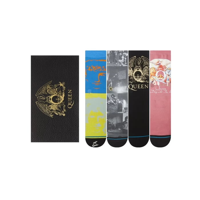 Stance Box Set Queen Crew Socks In Multi 3 Stance Box Set Queen Crew Socks In Multi