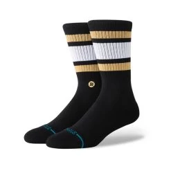 Stance Boyd Crew Socks In Black Brown