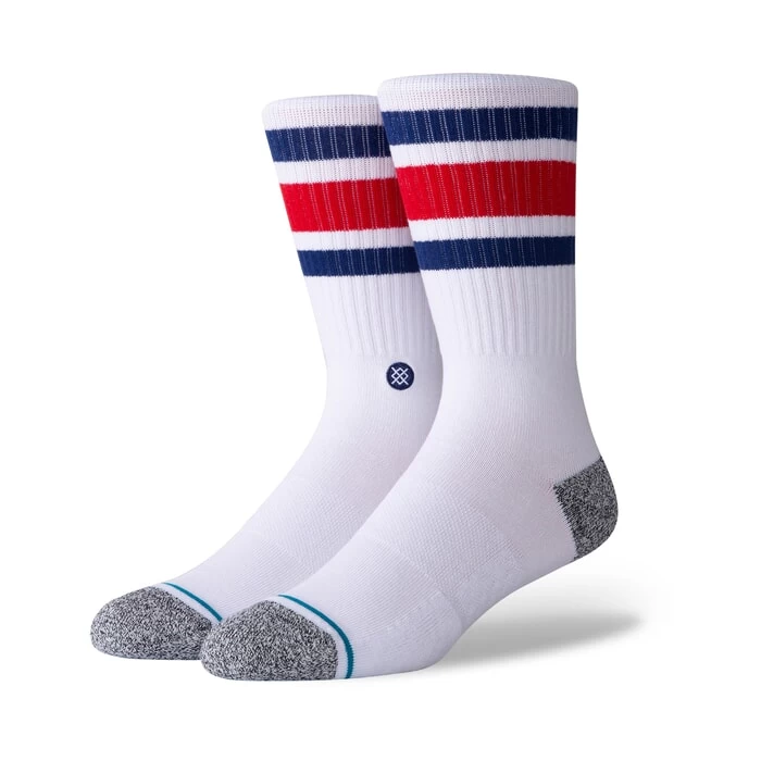 Stance Boyd Crew Socks In Blue 3 Stance Boyd Crew Socks In Blue