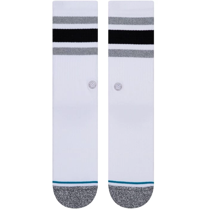 Stance Boyd Crew Socks In White 4 Stance Boyd Crew Socks In White - Image 2