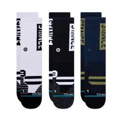 Stance Boyd Mid 3 Pack Crew Socks In Multi