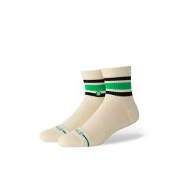 Stance Boyd Quarter Crew Socks In Green