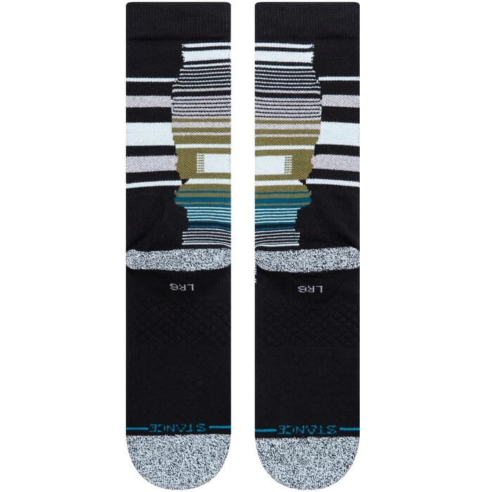 Stance Breaking Up Crew Socks In Black 5 Stance Breaking Up Crew Socks In Black - Image 3