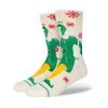 Stance Buddy The Elf Elf Christmas Crew Socks In Off White