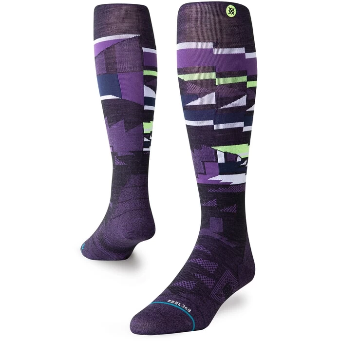 Stance Crtl Alt Dlt Snow Socks In Black 3 Stance Crtl Alt Dlt Snow Socks In Black