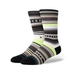 Stance Curren Crew Socks In Green