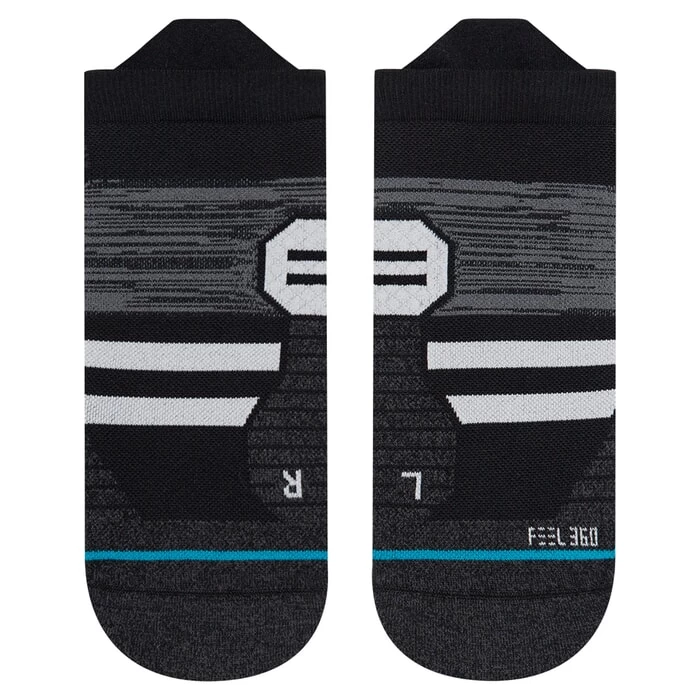 Stance Depart No Show Socks In Black 4 Stance Depart No Show Socks In Black - Image 2