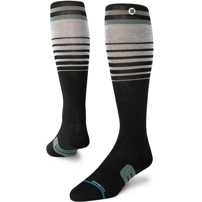 Stance Emmit Snow Socks In Black 3 Stance Emmit Snow Socks In Black