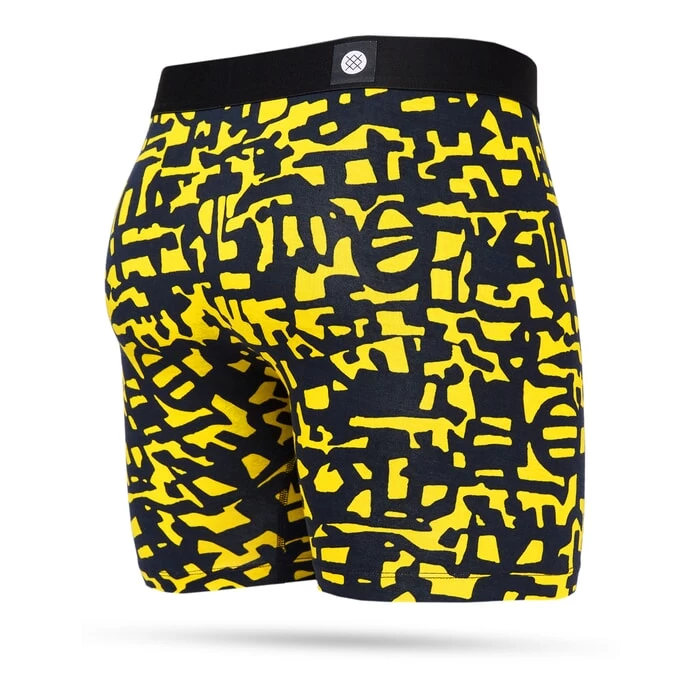 Stance Engraved Boxer Briefs In Yellow 4 Stance Engraved Boxer Briefs In Yellow - Image 2