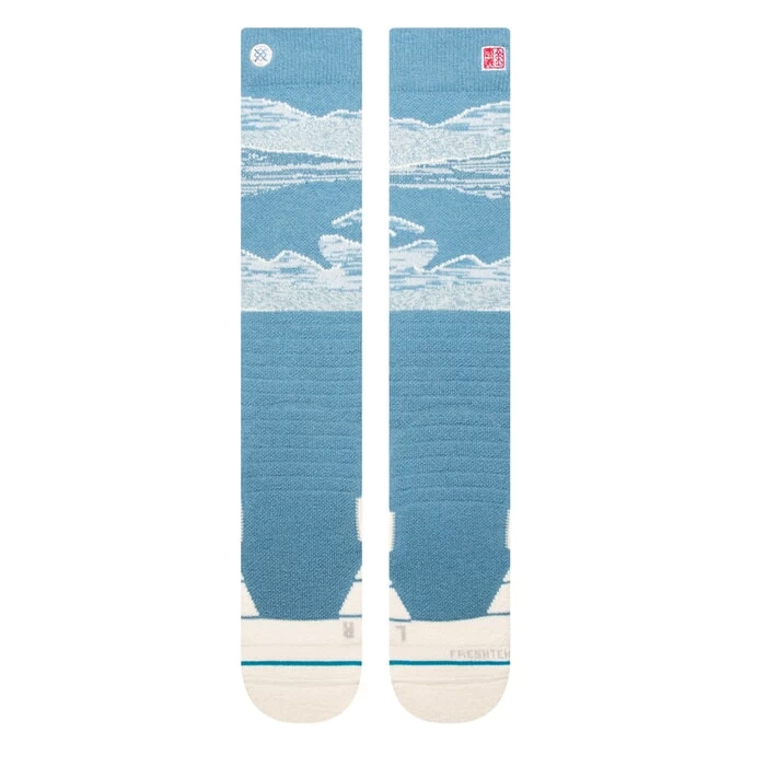 Stance Everest Snow Socks In Blue 4 Stance Everest Snow Socks In Blue - Image 2