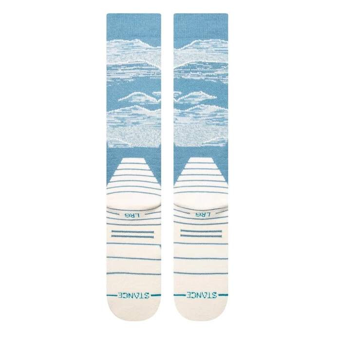 Stance Everest Snow Socks In Blue 5 Stance Everest Snow Socks In Blue - Image 3