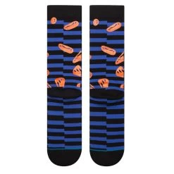 Stance Face Melt Crew Socks In Blue -Stance stance face melt crew socks blue m546d18fac blu b2 mipuxwsgcswctiaw