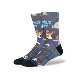 Stance Family Guy Family Guy Crew Socks In Black