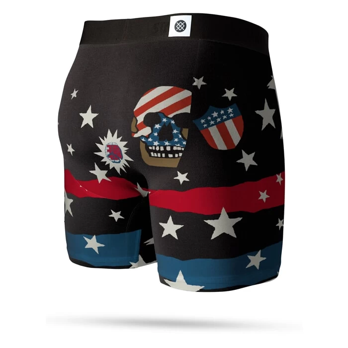 Stance Freedom Strike Wholester Boxers In Black 4 Stance Freedom Strike Wholester Boxers In Black - Image 2