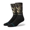 Stance Golden Queen Crew Socks In Black