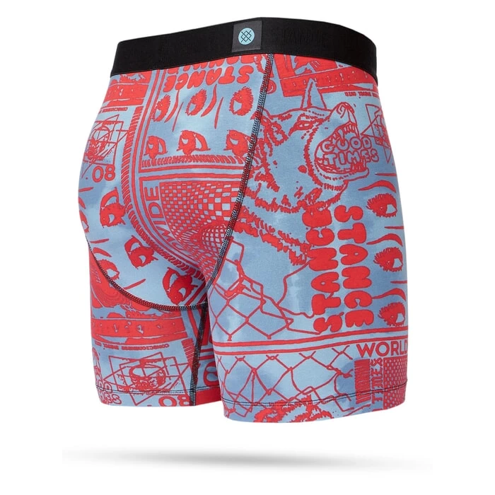 Stance Good Times Boxer Briefs In Blue 4 Stance Good Times Boxer Briefs In Blue - Image 2