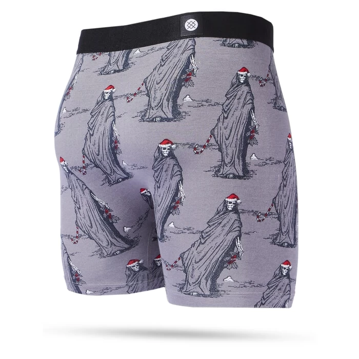 Stance Happy Holideath Boxer Briefs In Grey 4 Stance Happy Holideath Boxer Briefs In Grey - Image 2