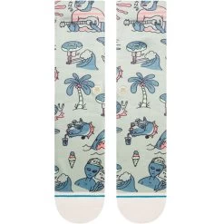 Stance Hunger Crew Socks In Sage 6 Stance Hunger Crew Socks In Sage -Stance stance hunger crew socks sage a555b23hun sge b1 kncl0fmaddolywxw