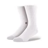 Stance Icon 3 Pack Crew Socks In White -Stance stance icon 3 pack crew socks white m556d18icp wht b janq5n4nwdhotuef