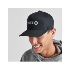 Stance Icon Snapback Curved Peak Cap In Black -Stance stance icon snapback curved peak cap black a304d21ico blk b2 lho8s9mvrjggxbhc