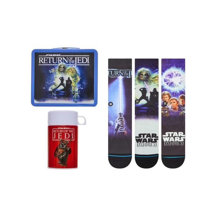 Stance Jedi Box Set Crew Socks In Multi 3 Stance Jedi Box Set Crew Socks In Multi