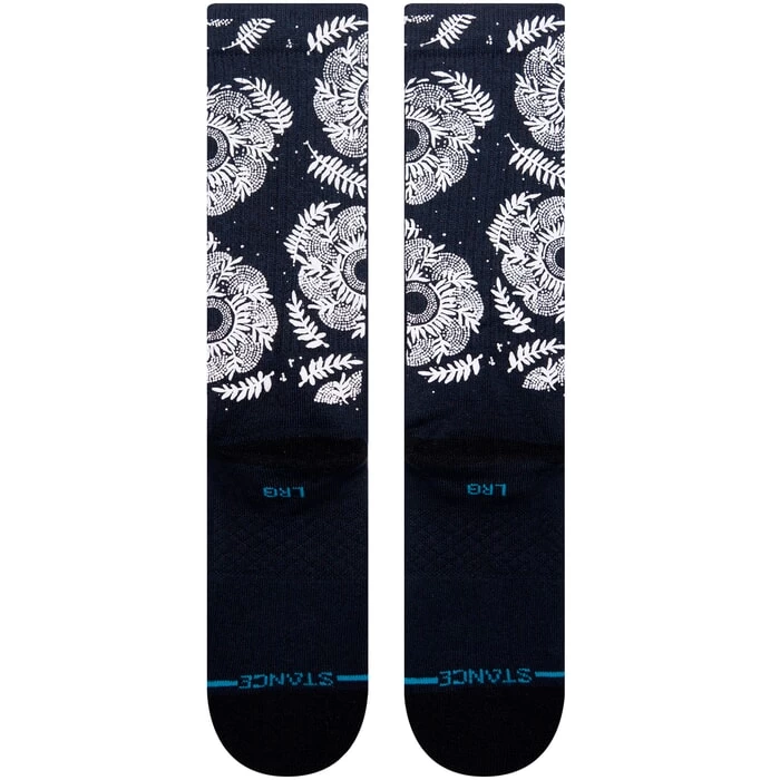 Stance Kizmit Crew Socks In Navy 5 Stance Kizmit Crew Socks In Navy - Image 3