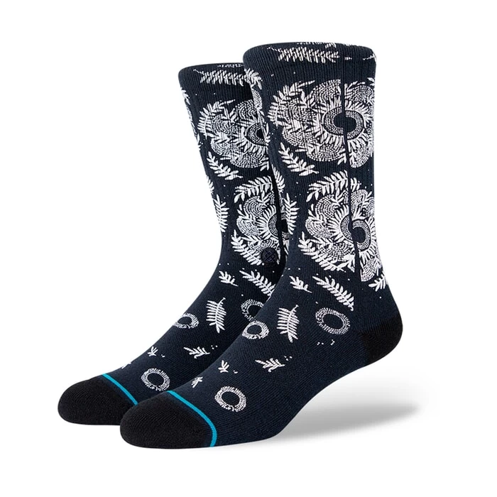 Stance Kizmit Crew Socks In Navy 3 Stance Kizmit Crew Socks In Navy