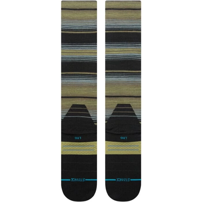 Stance Lanak Pass Snow Socks In Teal 5 Stance Lanak Pass Snow Socks In Teal - Image 3