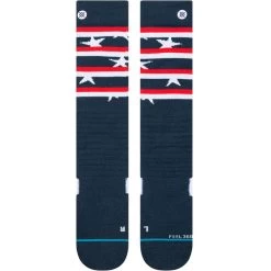 Stance Land Of The Free Snow Socks In Navy 9 Stance Land Of The Free Snow Socks In Navy -Stance stance land of the free snow socks navy a758c22lan nvy b1 yrqk5nfmjrzlugsk