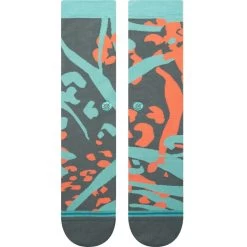 Stance Lipard Crew Socks In Jade -Stance stance lipard crew socks jade a545c23lip jad b1 bjwyoof790btefy8