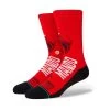 Stance Mando West Star Wars Crew Socks In Red
