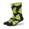 Stance Mean One The Grinch Christmas Crew Socks In Black 2 Stance Mean One The Grinch Christmas Crew Socks In Black -Stance stance mean one christmas casual socks black a555d22mea blk b tgbvgsjsomllqfoy