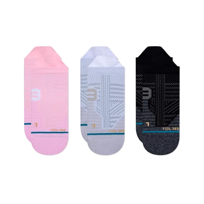 Stance Mesh Tab 3 Pack No Show Socks In Multi 3 Stance Mesh Tab 3 Pack No Show Socks In Multi