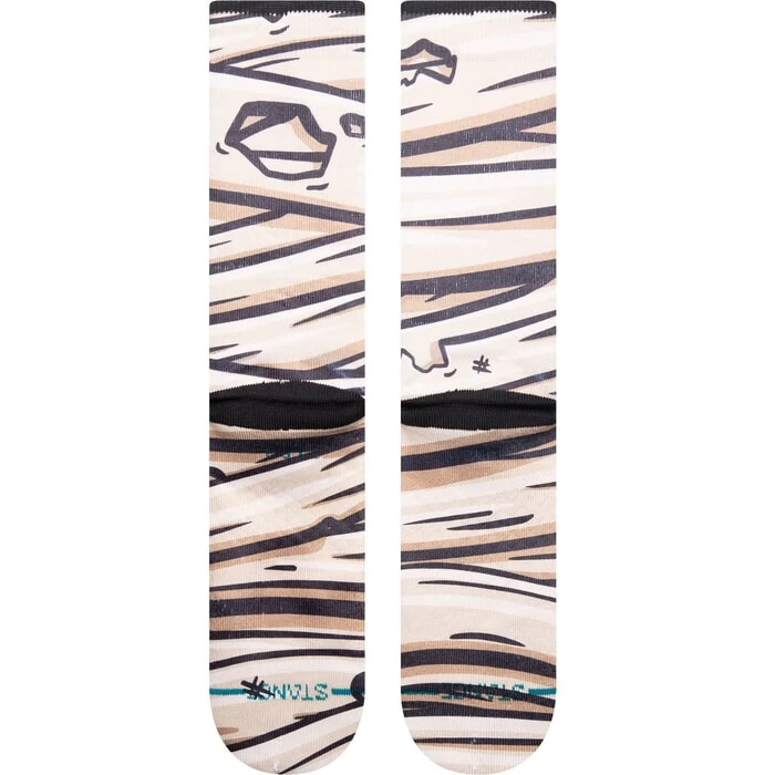 Stance Mummy T Crew Socks In Tan 4 Stance Mummy T Crew Socks In Tan - Image 2