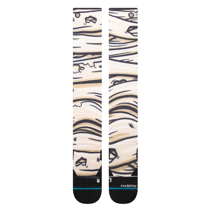 Stance Mummy T Snow Socks In Tan 4 Stance Mummy T Snow Socks In Tan - Image 2