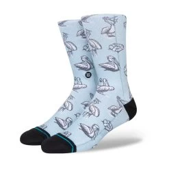 Stance Nigel Crew Socks In Light Blue