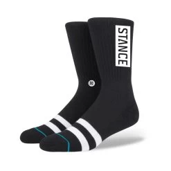 Stance OG Crew Socks In Black