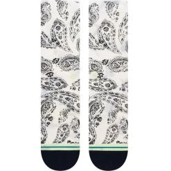 Stance Paizley Crew Socks In Vintage White 6 Stance Paizley Crew Socks In Vintage White -Stance stance paizley crew socks vintage white a555a23pai vwh b1 sxga2l0l1ekintfh