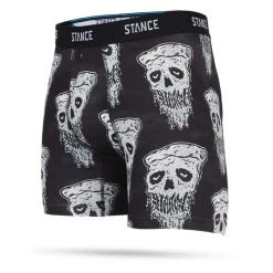 Stance Pizza Face Boxer Briefs In Black White