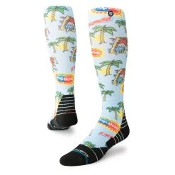 Stance Pops Popsicle Snow Socks In Light Blue