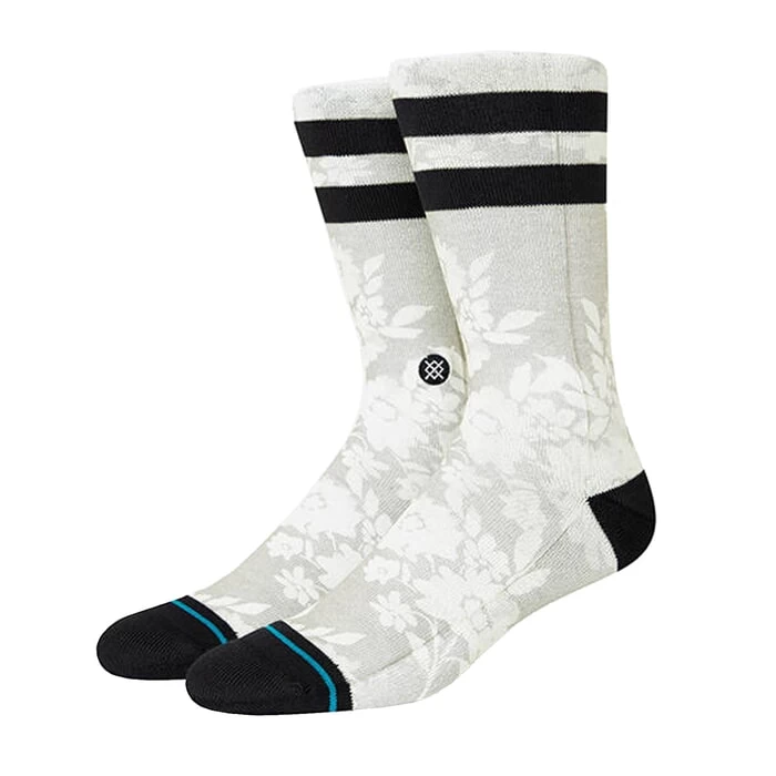 Stance Prado Crew Socks In Grey 3 Stance Prado Crew Socks In Grey
