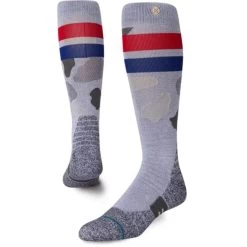 Stance Praisey Snow Socks In Grey