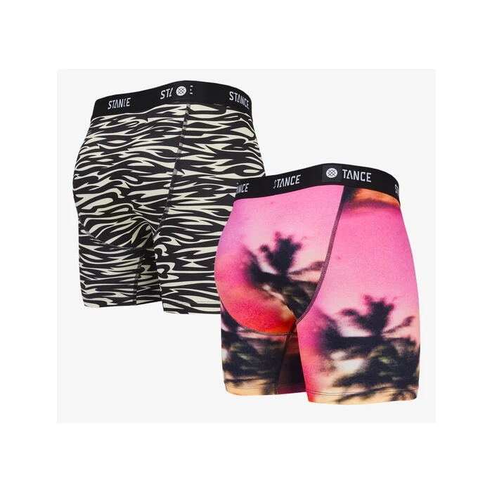Stance Rockstar 2 Pack Boxer Briefs In Multi 4 Stance Rockstar 2 Pack Boxer Briefs In Multi - Image 2