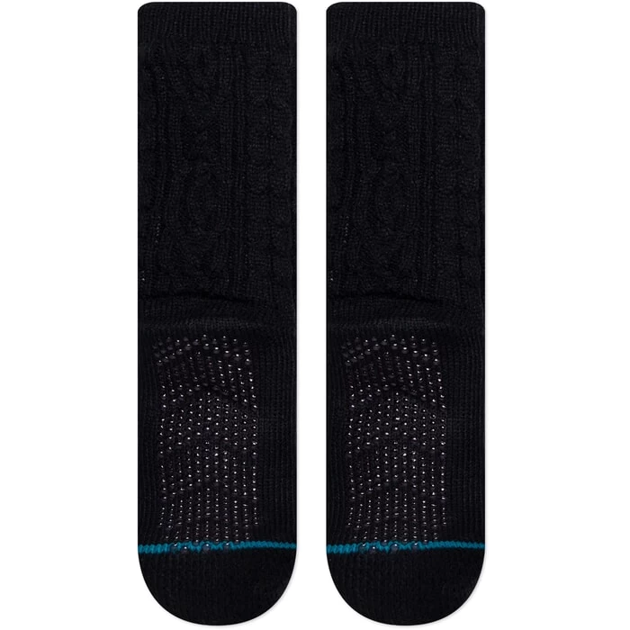 Stance Rowan Slipper Slipper Socks In Black 5 Stance Rowan Slipper Slipper Socks In Black - Image 3