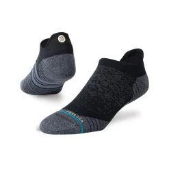 Stance Run Tab No Show Socks In Black