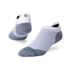 Stance Run Tab No Show Socks In White