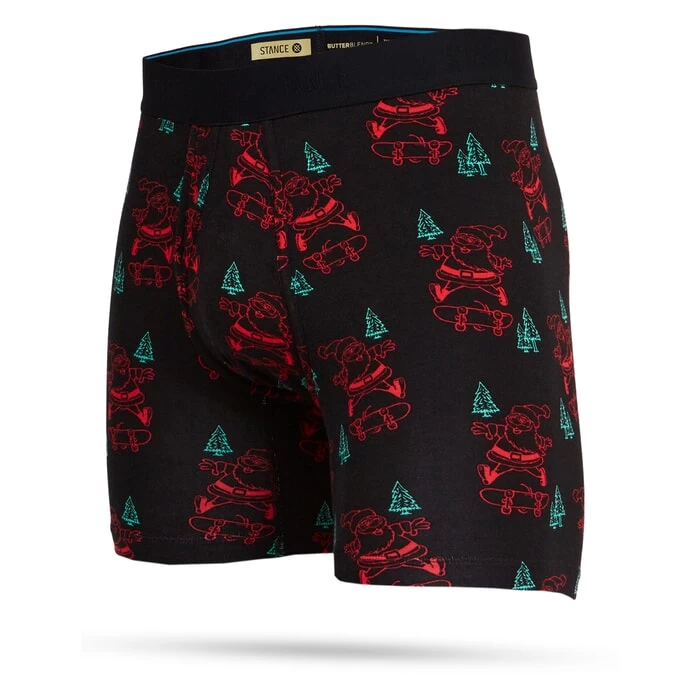 Stance Santa Rips Wholester Boxers In Black 3 Stance Santa Rips Wholester Boxers In Black