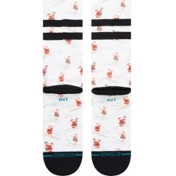 Stance Shranta Christmas Crew Socks In Off White -Stance stance shranta christmas casual socks off white a555d22shr ofw b2 vtpb5fm9rgqsdevm