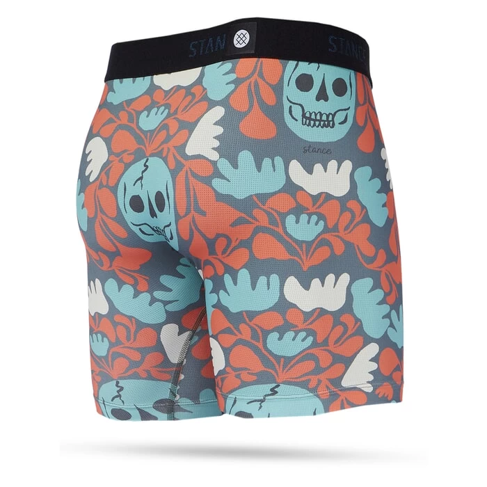 Stance Skelly Nelly Wholester Boxers In Teal 4 Stance Skelly Nelly Wholester Boxers In Teal - Image 2